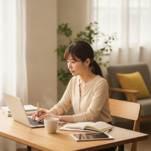【未経験さん必見！在宅バイト面接、うちが乗り切った準備の始め方☕】
