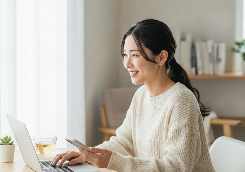 【25歳TikTokerひかるのホンネ】短期在宅バイトって主婦さんにどう？向いてる人の特徴、全部話すね🌷✨