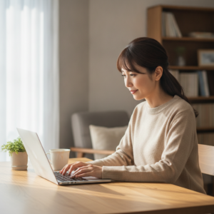 主婦さんマジ必見！在宅バイトってぶっちゃけどうなの？タイプ別で天職、マジ見つけよっ🔥