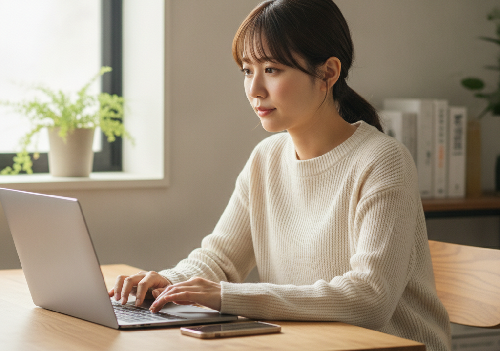 面接結果が来ない！？在宅PCバイト未経験さんの不安を解消する連絡ガイド🌷✨