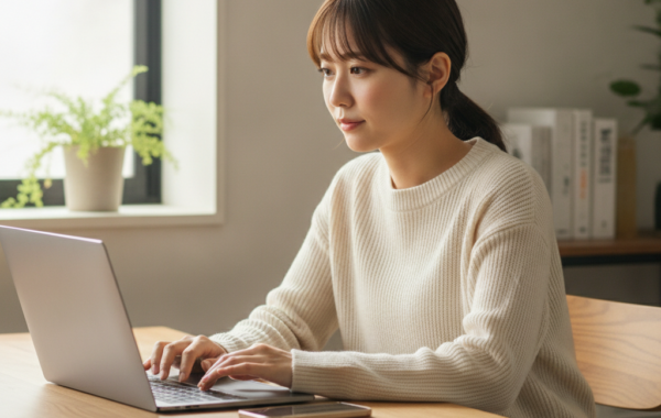 面接結果が来ない！？在宅PCバイト未経験さんの不安を解消する連絡ガイド🌷✨